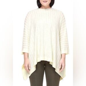 Lululemon divinity sweater poncho in cream/ivory